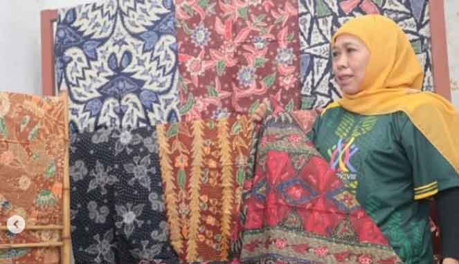 Gubernur Khofifah Kunjungi Kampung Batik Tulis Jetis - PijarJakarta