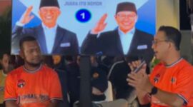 Anies Baswedan Dialog dengan Masyarakat Sepakbola