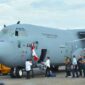 Presiden Jokowi Saksikan Penyerahan Pesawat Hercules untuk TNI AU