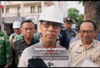 Pj Gubernur DKI Tinjau Lokasi Pembangunan Rumah Pompa Kemang