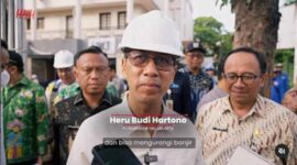 Pj Gubernur DKI Tinjau Lokasi Pembangunan Rumah Pompa Kemang