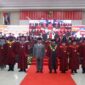 Menhan Prabowo Hadiri Acara Wisuda Unhan RI