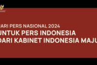 Menteri Kabinet Indonesia Maju Sampaikan Apresiasi kepada Pers Indonesia