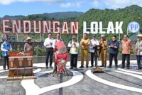Presiden Jokowi Resmikan Bendungan Lolak di Bolaang Mongondow