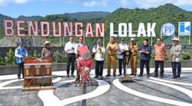 Presiden Jokowi Resmikan Bendungan Lolak di Bolaang Mongondow