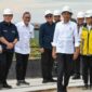 Presiden Jokowi Tinjau Progres Pembangunan Kantor Presiden di IKN