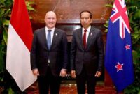 Presiden Jokowi Bertemu dengan PM Selandia Baru
