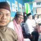 Mawan alias Bondeng bersama keluarga besarnya saat menghadiri Tradisi Lebaran Betawi Antar Kampung di Duri Kosambi, Jakarta Barat.(dok)